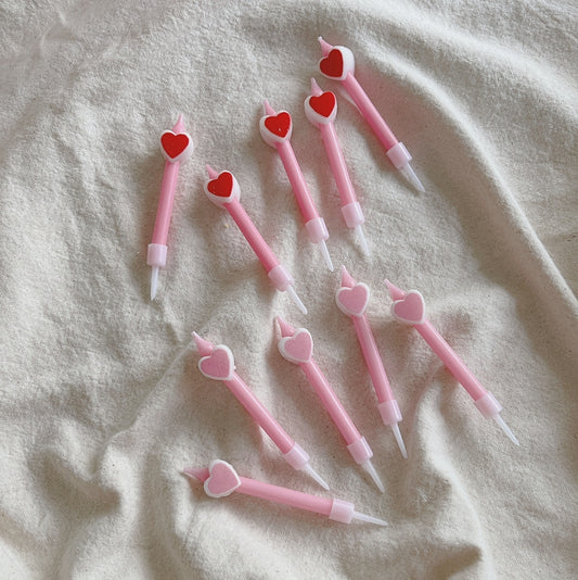 TINY HEART CANDLE