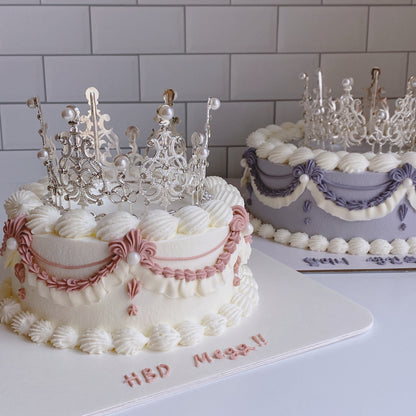 SILVER TIARA CAKE