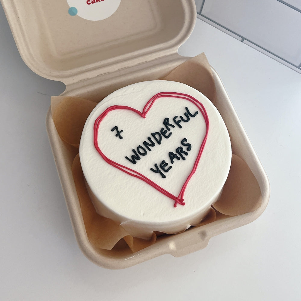BIG HEART BOX CAKE